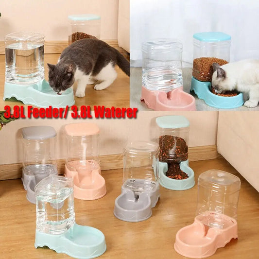 Automatic Pet Feeder Large Cat Dog Food Dispenser