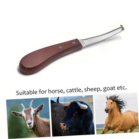 1Pc Double Edge Blade Hoof Trimming Knives