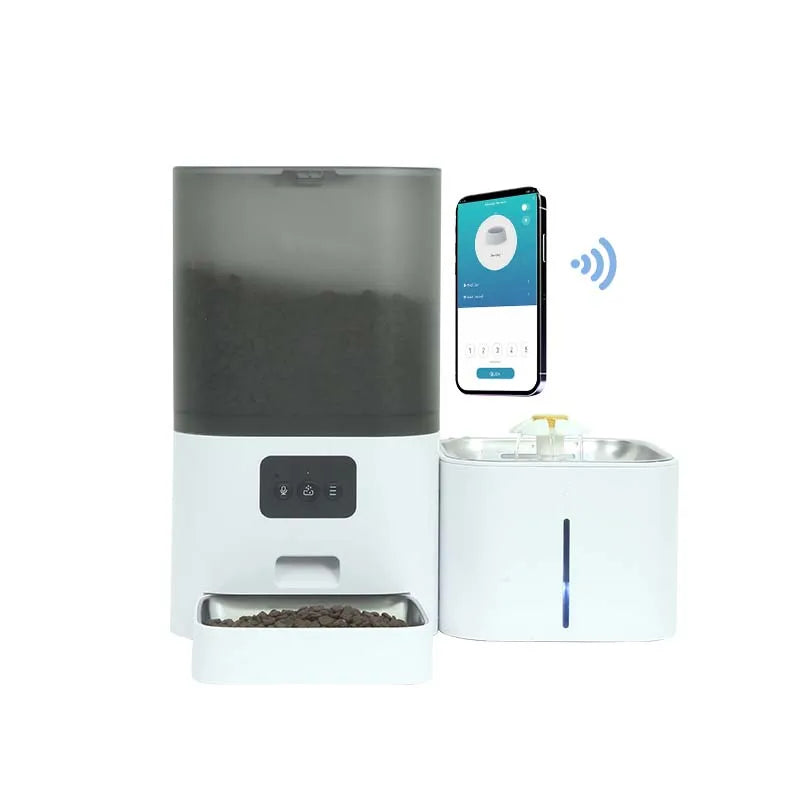 Smart Pet Feeder 2 in 1 Automatic Dispenser