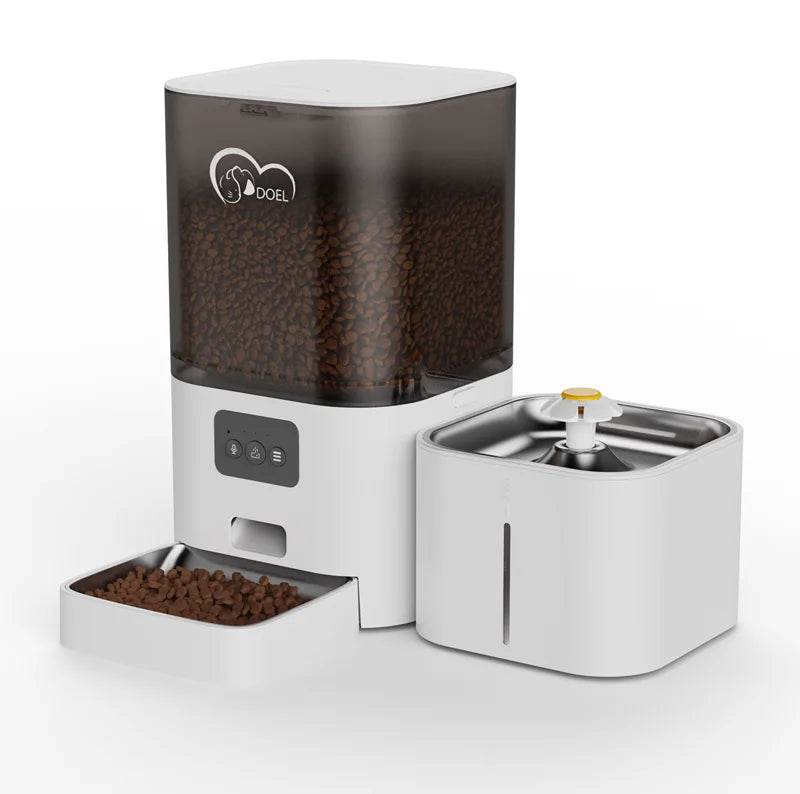 Smart Pet Feeder 2 in 1 Automatic Dispenser