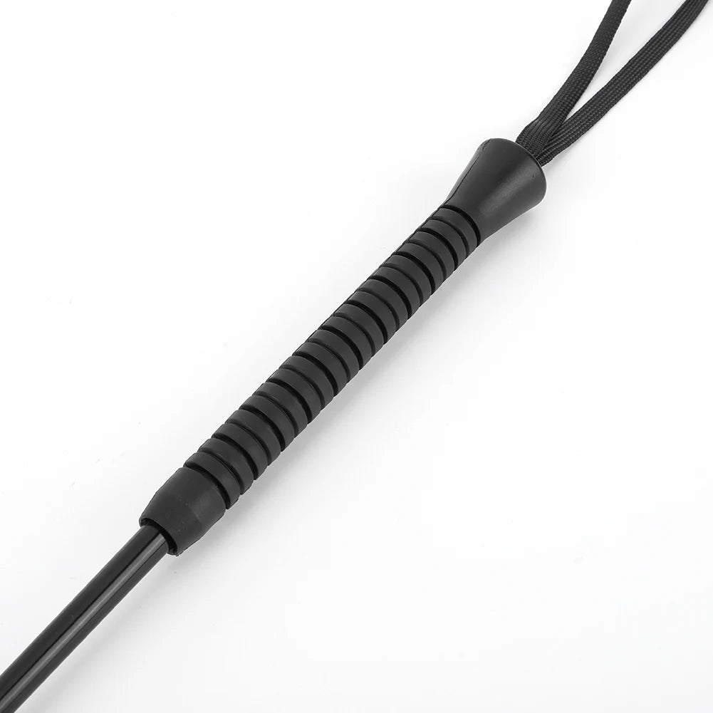 21Inch Horse Whip with Handle Outdoor Portable Pointer PU Leather Equestrianism Horse Crop for Equestrian Sports