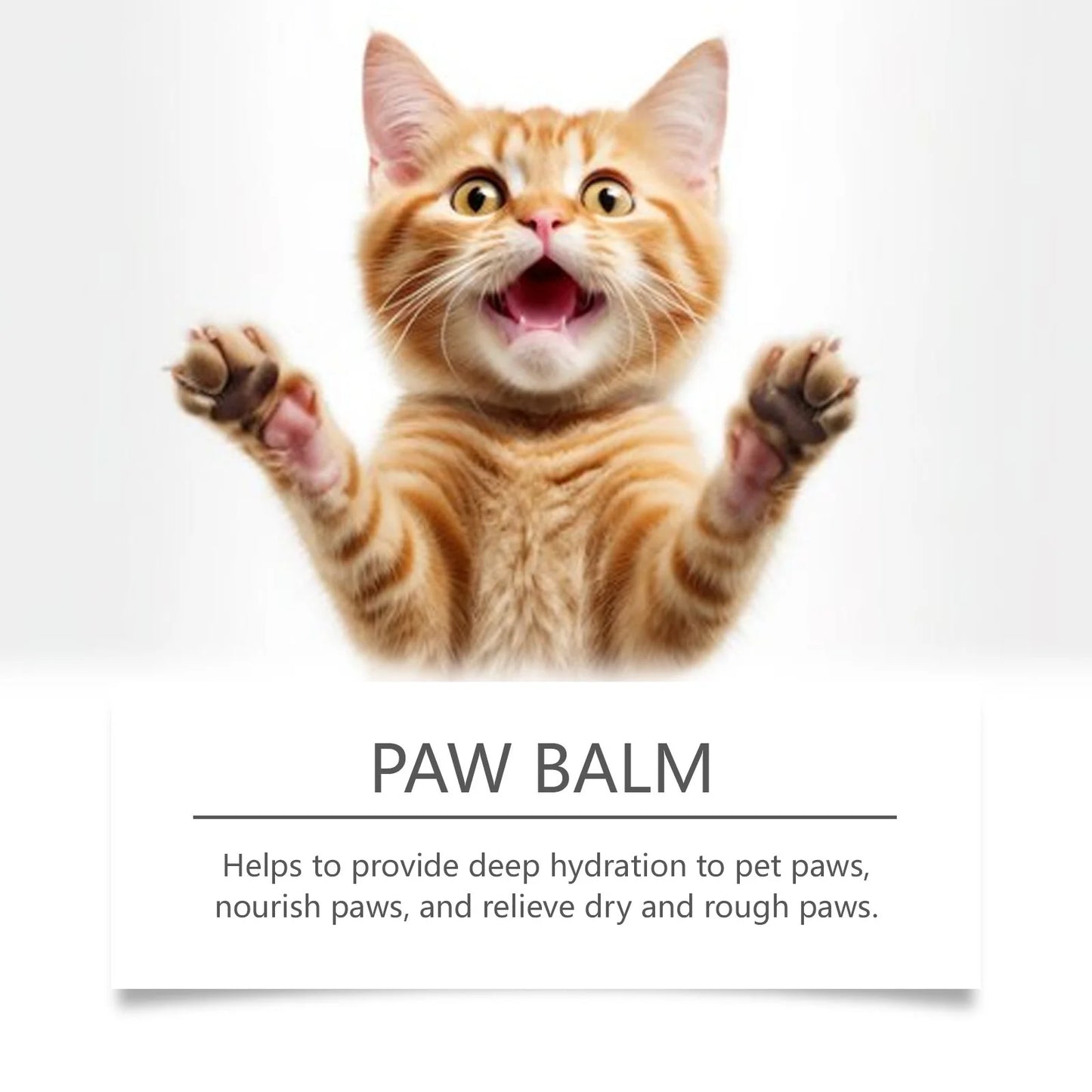 Pet Paw Balm Noses Paws Moisturizer Repair Dry Cracked Cat Foot Care Protector