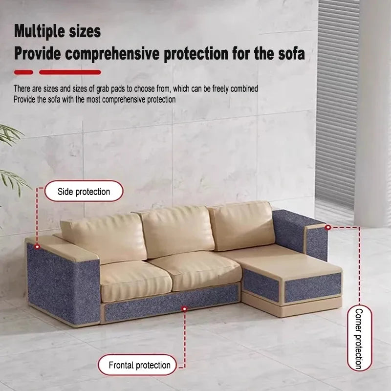 Trimmable Cat Scratching Mat Cat Scratcher Sofa Tape