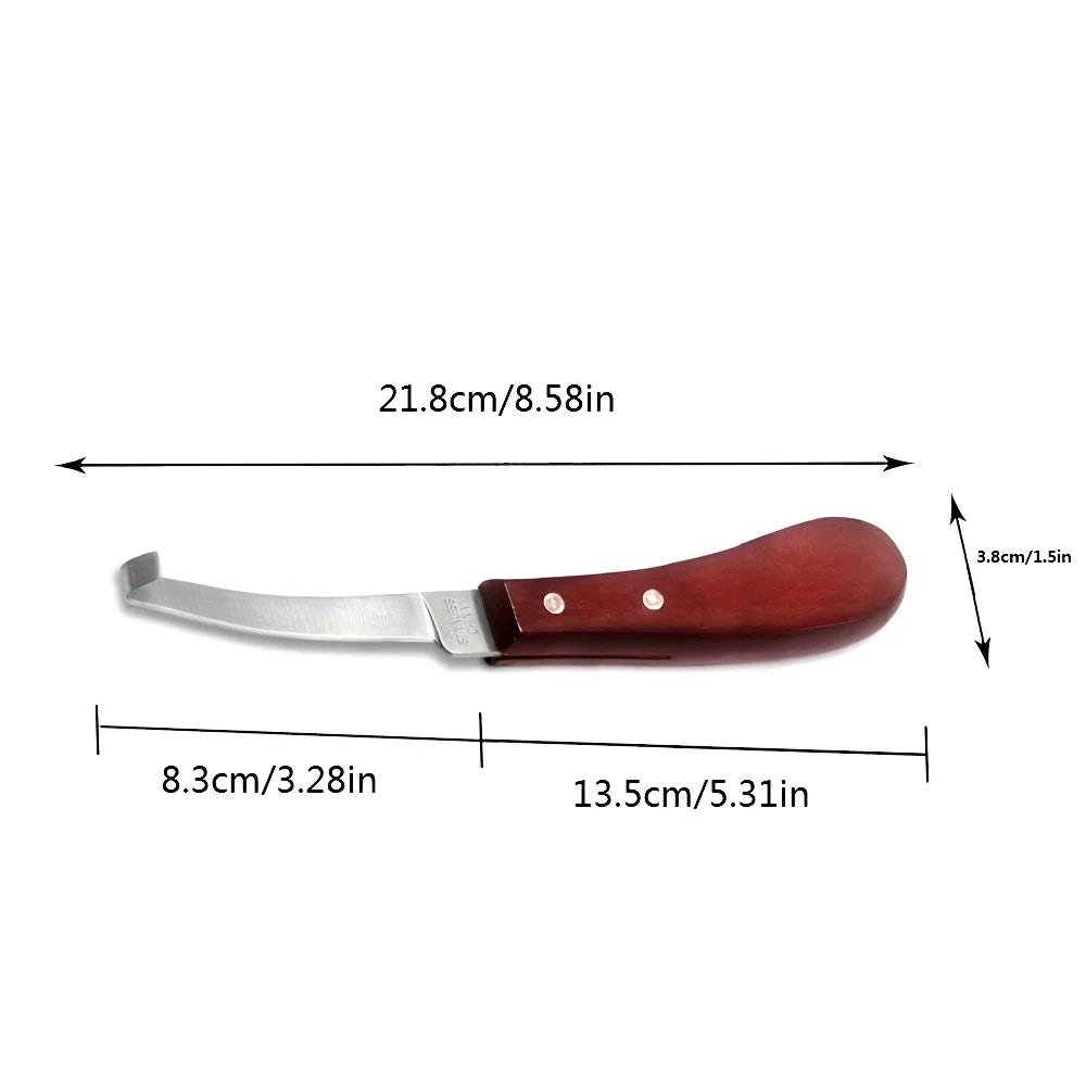 1 Pc Horse Hoof Knife Stainless Steel
