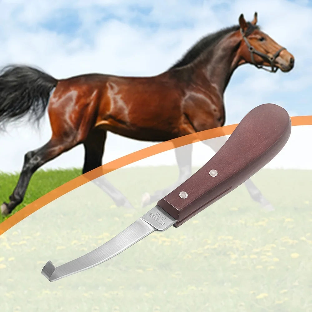 1 Pc Horse Hoof Knife Stainless Steel