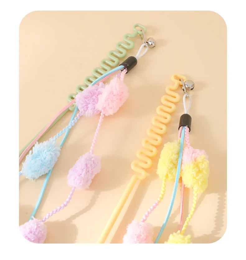 Cat Toys Interactive Cat Fishing Rod