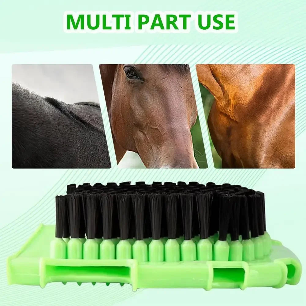 Horse Brushes for Scraper Care Double-Sided