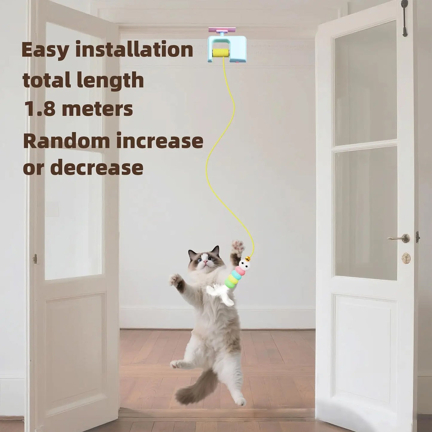 The New Type Of Cat Electric Smart Hanging Door Toy