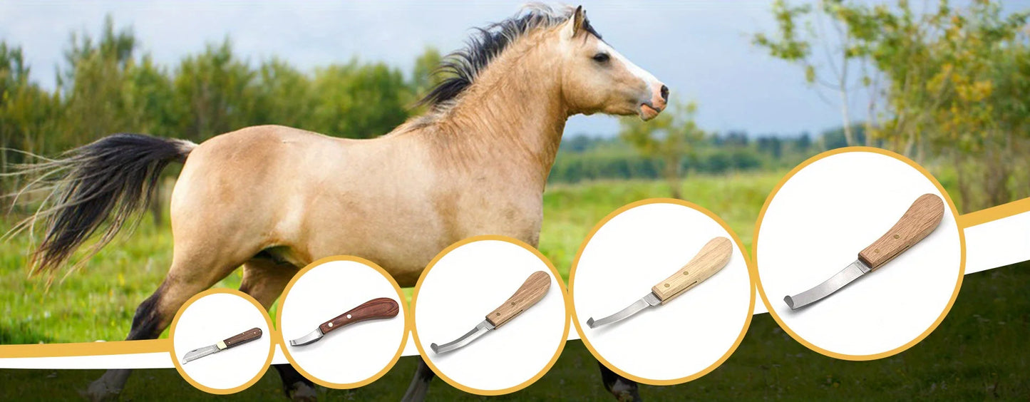1Pc Double Edge Blade Hoof Trimming Knives