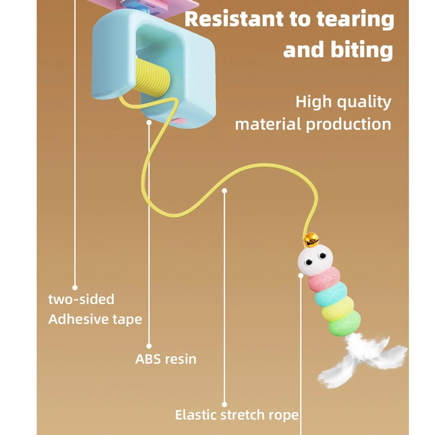 The New Type Of Cat Electric Smart Hanging Door Toy