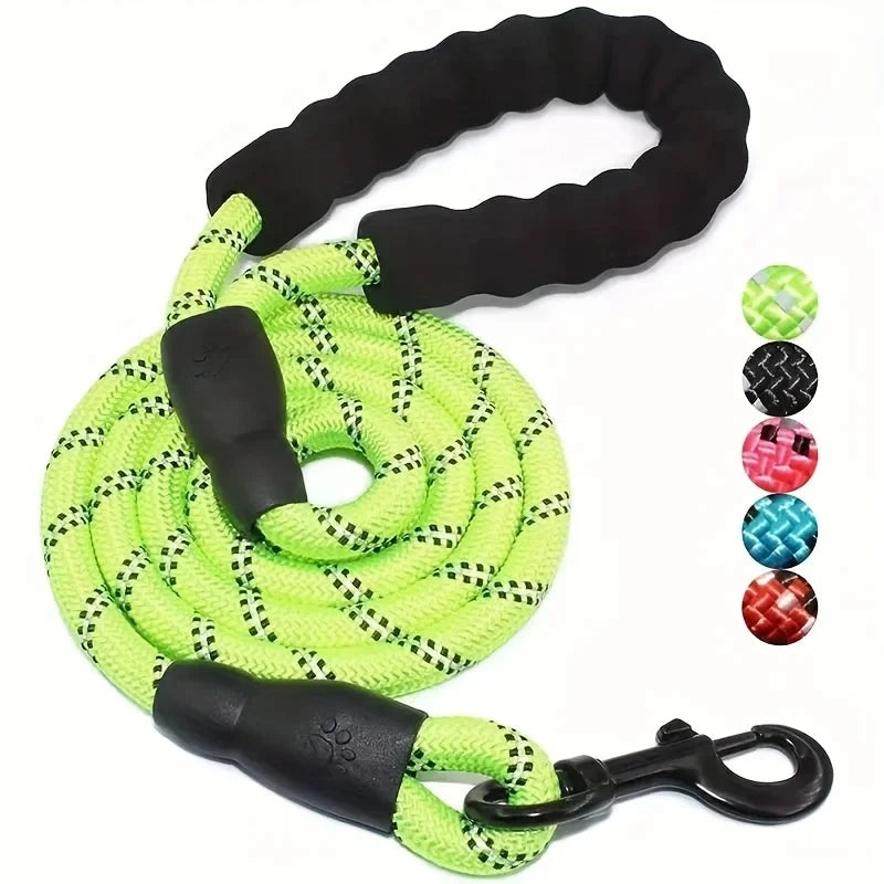 Reflective Dog Leash With Comfortable Padded