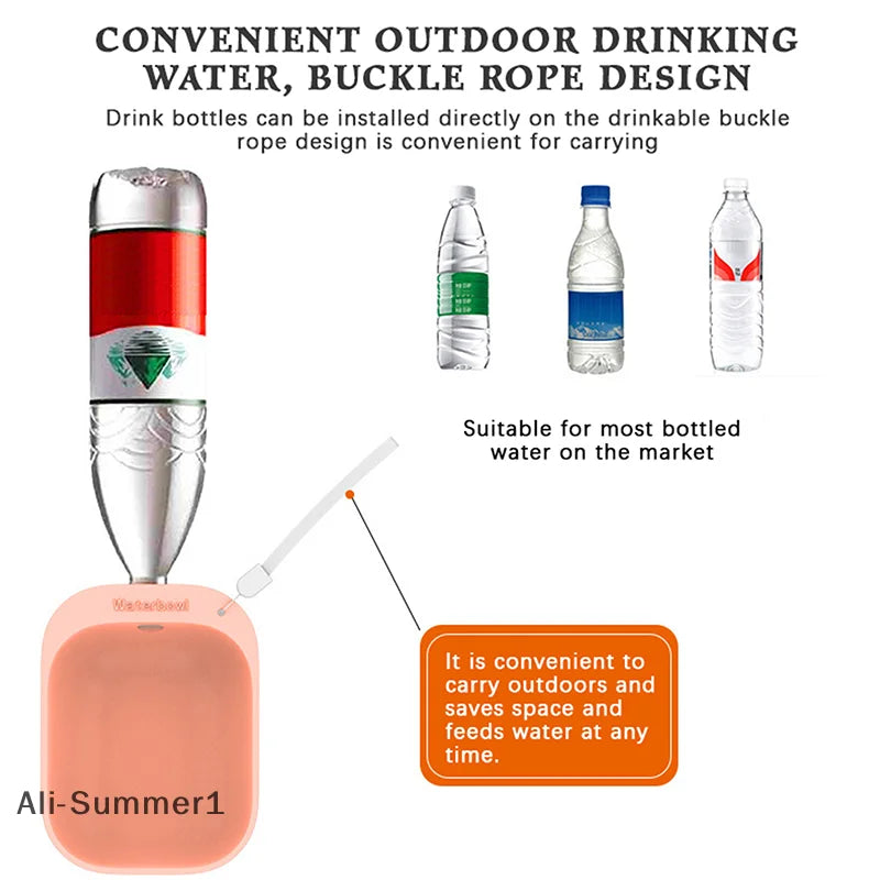 Pet Travel Water Bottle Portable