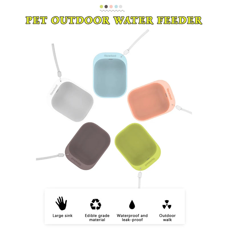Pet Travel Water Bottle Portable