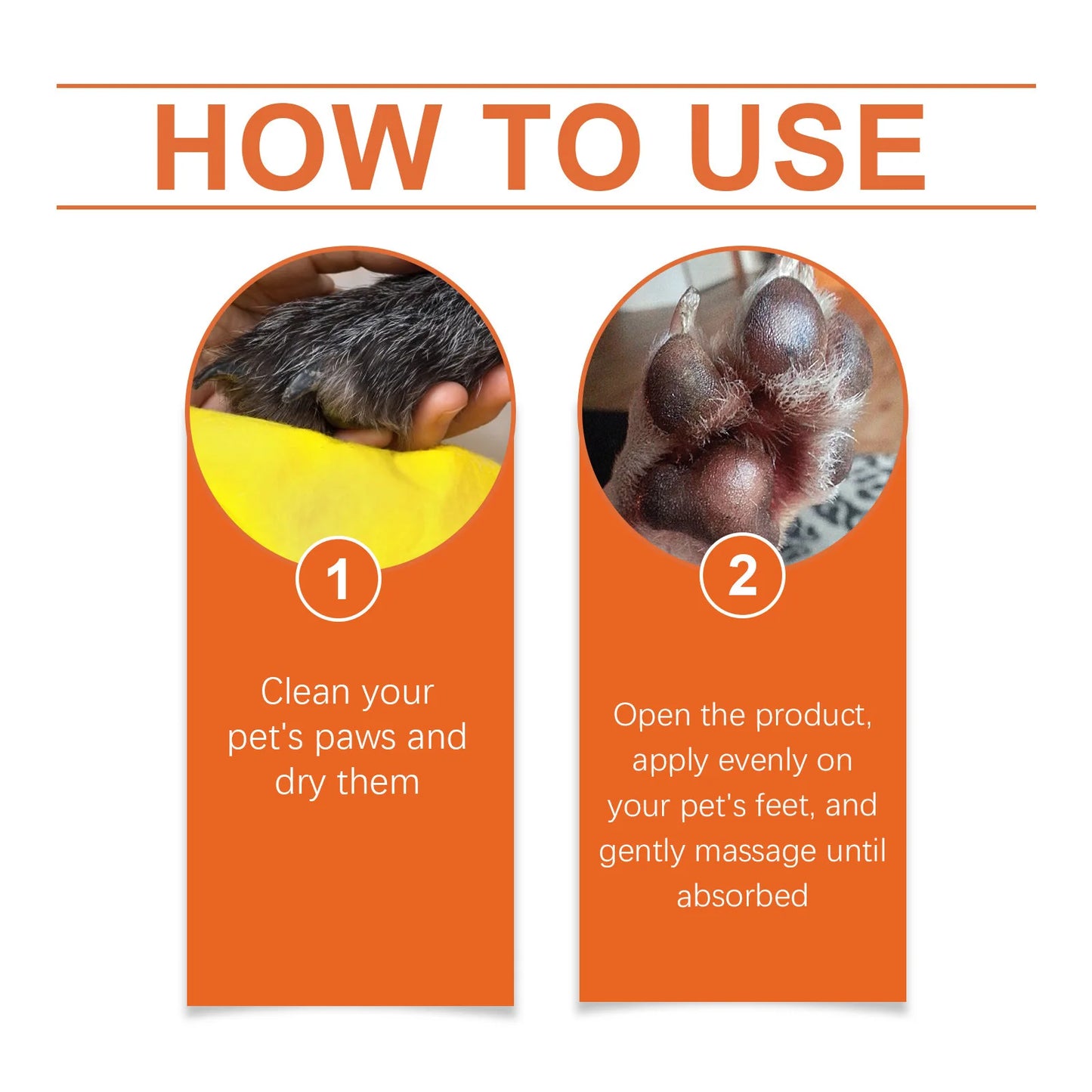 Pet Paw Balm Noses Paws Moisturizer Repair Dry Cracked Cat Foot Care Protector