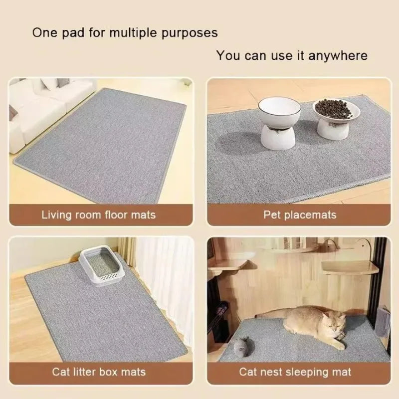 Trimmable Cat Scratching Mat Cat Scratcher Sofa Tape