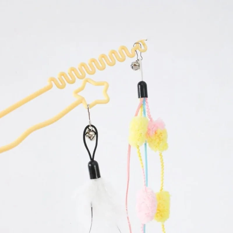 Cat Toys Interactive Cat Fishing Rod