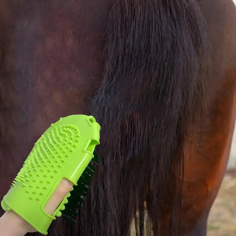 Horse Brushes for Scraper Care Double-Sided